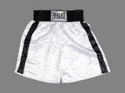 MUHAMMAD ALI, signature on pair of 'Everlast' boxing shorts with black band & trim. With 'Online Authentics' No. OA-8099015.