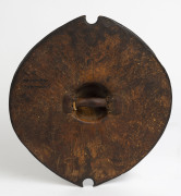 Beja tribal shield, elephant hide, Sudanese, 19th/20th century, 48 x 44cm - 2