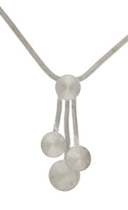 A fine vintage silver necklace, circa 1970s, 52cm long