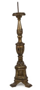 A French carved giltwood torch&egrave;re, 19th century, 81cm high