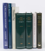 NEW SOUTH WALES - EARLY EUROPEAN SETTLEMENT: group of 1970-80s hardbound titles comprising "History of New South Wales From the Record" Vol.1 "Phillip 1783-1789" and Vol.2 "Phillip & Grose 1789-1794", "The Wallabadah Manuscript" (early history of NSW Nort