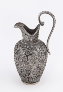 Indian Kutch silver jug, stamped "O.M.", early 19th century, 12cm high, 140 grams