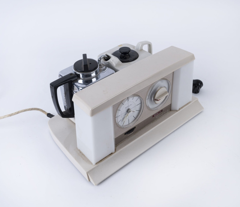 GOBLIN "Teasmade De Luxe", vintage electric tea making alarm clock, circa 1960, ​39cm wide