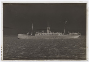 GLASS PLATE NEGATIVES - SHIPS: pre-WWI Australian United Steam Navigation Co ships comprising Aramac, Indarra (2), Kanowna, Levuka, Macumba (2), Mareeba, Mildura, Milora, Murada, Ormiston (2), Orungal (4), Suva (2), Wodonga, Wyandra (3), Wyreema: all 16.