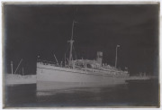 GLASS PLATE NEGATIVES - SHIPS: pre-WWI Australian United Steam Navigation Co ships comprising Aramac, Indarra (2), Kanowna, Levuka, Macumba (2), Mareeba, Mildura, Milora, Murada, Ormiston (2), Orungal (4), Suva (2), Wodonga, Wyandra (3), Wyreema: all 16. - 2