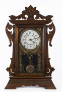 SETH THOMAS "Newark" American 8 day time and strike shelf clock, circa 1980, ​56cm high