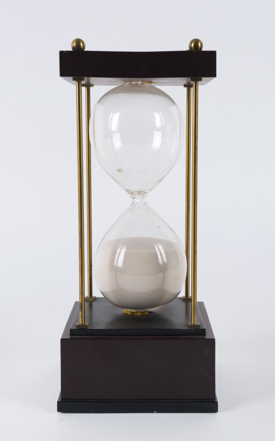 LONGINES hourglass late 20th century 25.5cm high