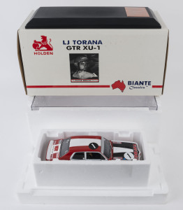 BIANTE: 1:18 model of Holden LJ Torana GTR XU-1 as a tribute to Peter Brock, limited edition numbered '399' of 6000, in original box with packaging as issued.