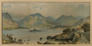 Edwin Aaron PENLEY (British, 1828 - 1893) Loch Leven and Loch Fine, watercolours on paper, both signed and dated "1880" in early frames, - 2