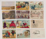 POSTCARDS including Ida Rentoul Outhwaite, Aborigines, Singer Sewing Machine, Viceroy Tea, S.T. Gill, real photograph, novelty and others (68 items) - 8