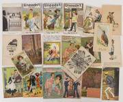 POSTCARDS including Ida Rentoul Outhwaite, Aborigines, Singer Sewing Machine, Viceroy Tea, S.T. Gill, real photograph, novelty and others (68 items) - 10