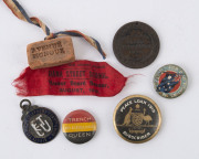 Assorted badges, medals and buttons, mostly WW1 military, Royal or Ballarat related. (39 items). - 4