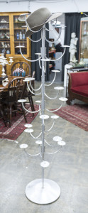 A shop display hatstand and Akubra hat, 20th century, ​170cm high