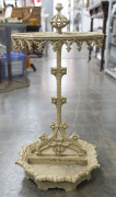 An English umbrella stand, painted cast iron, circa 1875, ​80cm high - 2