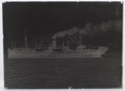 GLASS PLATE NEGATIVES - SHIPS: pre-WWI Australian United Steam Navigation Co ships comprising Aramac, Indarra (2), Kanowna, Levuka, Macumba (2), Mareeba, Mildura, Milora, Murada, Ormiston (2), Orungal (4), Suva (2), Wodonga, Wyandra (3), Wyreema: all 16. - 3