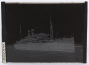 GLASS PLATE NEGATIVES - SHIPS: pre-WWI Australian United Steam Navigation Co ships comprising Aramac, Indarra (2), Kanowna, Levuka, Macumba (2), Mareeba, Mildura, Milora, Murada, Ormiston (2), Orungal (4), Suva (2), Wodonga, Wyandra (3), Wyreema: all 16. - 5