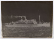 GLASS PLATE NEGATIVES - SHIPS: pre-WWI Australian United Steam Navigation Co ships comprising Aramac, Indarra (2), Kanowna, Levuka, Macumba (2), Mareeba, Mildura, Milora, Murada, Ormiston (2), Orungal (4), Suva (2), Wodonga, Wyandra (3), Wyreema: all 16. - 6