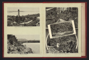 AUSTRALIAN PICTURE POSTCARDS: AUSTRALIAN STATES: "Album of Tasmanian Views" published by J.Walch & Sons c.1900, dedication at reverse with personalised stamp adhered below, also VSM "stamps" cards for Queensland, SA, Tasmania (creased), Victoria & WA. (6 - 2