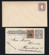 CHILE:1860s-1920s well-presented collection with imperfs to 20c incl. 5c with "pre-printing paper fold", 1867 perforated with a few unused issues, 1878 Numerals to 1p with duplicated low values, 1910 Centenary to 50c; also postage dues, telegraph stamps, - 8