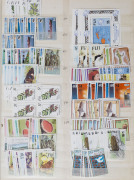 FIJI: 1880s-1980s accumulation in stockbook with used KGVI to 5/-, QEII 1972 Flora & Fauna Definitive sets x8 MUH, scads of 1970s-80s duplicated commemorative sets plus M/Ss, also with duplication. Heaps of thematic appeal, will likely suit reseller. (man - 3