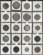 Coins - World: Ex-dealer's stock of world coins with items priced up to $100 incl. Sasanian (Persian) Empire Khusrau II silver dirham, India 1911 1 rupee, Italy 1811 Napoleon 5 lira (pierced), Prussia 1909 Wilhelm II 3 marks, plus British Commowealth sil - 3