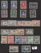 SPAIN: 1930s-60s mostly mint selection incl. 1926 Red Cross flights optd 'MUESTRA' set (ex 1p), 1928 Santiago & Toledo sets mint, 1929 Air set (4p crease), 1930 Columbus set, 1930 Spanish-American Exhibition set in imperforate pairs, 1930 Alfonse set (ex