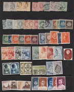 NETHERLANDS: 1950s-2000s extensive collection on hagners mint and used incl.1957 & 1958 Kinder set in blocks of 4 MUH, 1958 Culture Fund in blocks of 4 MUH, later issues incl. Kinder sheetlets, mint & used multiples, booklets panes etc; also Netherland In - 3