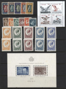 WORLD - General & Miscellaneous: Baltic States mint & used in ringbinder array in binder with Estonia 1921 Red Cross in mint blocks of 4 & 1926 Red Cross surcharges used, 1938 Centenary M/Ss (4), 1938 & 1939 Caritas M/Ss, 1939 Parnu M/S, 1924 300m Map use - 3
