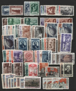 RUSSIA: 1949-69 mint and used collection with better set & singles incl. 1949 UPU imperf mint, 1951 Aljabjew/Kalinnikow MUH, many other sets in ‚¬10 to ‚¬30 ranges, plus imperforates, few M/Ss; high thematic content incl. space, sport and transport. (many