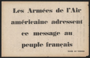 FRANCE: 1940s-80s eclectic array with American WWII propaganda leaflet, 1960s-80s booklets & M/Ss MUH, several items retailing between $30 to $50; few earlier items incl. 1943 Petain se-tenant strip of 5 (perf separations); mostly fine. - 3