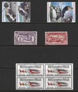 AUSTRALIA: General & Miscellaneous: Australian Antarctic Territory 1959-2000s mostly MUH collection with pre-decimals complete, 1966-68 Pictorials, 1979-81 Ships, 1984 Antarctic Scenes, 1995 Whales & Dolphins M/Ss (2) one with Singapore Stamp Exhib. overp - 3