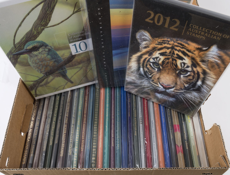 AUSTRALIA: Decimal Issues: POST OFFICE YEARBOOKS: 1981-2012 complete run (32 editions), very fine as issued, F/V $1600+.