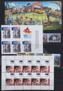 AUSTRALIA: Decimal Issues: 2008-09 mostly MUH issues (few CTO) in ringbinder with International Post to $4.20, M/Ss and sheetlets incl. 2008 Gold Medallist series, total MUH F/V $380+. - 2