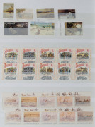 AUSTRALIA: Decimal Issues: 1980s-2000s mostly MUH issues in sparsely filled thick stockbook, plus a few CTO issues and other Australia Post product; also AAT 1966-68 Pictorials (6 sets, Cat &pound;228) and Norfolk Is MUH 1970-71 Birds; Australian MUH F/V: $140. - 2