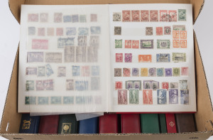 WORLD - General & Miscellaneous: World array mostly used in 11 volumes with selections with GB (in two volumes) incl. noughties-era MUH issues and a few stamp packs, plus Canada, Ireland, New Zealand, PNG, Poland & South Africa amongst many other countries; all housed in mostly high quality European stockbooks which may be worth more than the contents within. (1000s)