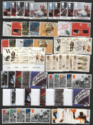 GREAT BRITAIN: 1971-2006 array of commemorative sets MUH and/or used, plus a few definitive oddments to £10 Britannia used, generally fine. (100s) - 3