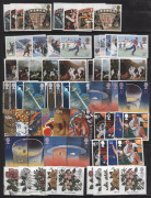 GREAT BRITAIN: 1971-2006 array of commemorative sets MUH and/or used, plus a few definitive oddments to £10 Britannia used, generally fine. (100s) - 4