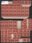 WORLD - General & Miscellaneous: British Commonwealth: eclectic array in ringbinder 1880s-1980s array in binder with sets part-set & singles with East Africa & Uganda 1919 4c on 6c in large mint multiples, Belize 1980 Shells M/Ss MUH. Gibraltar 1990s M/Ss - 3