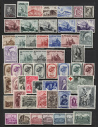 BELGIUM: 1931-40s predominantly mint collection including 1930, 1931 & 1932 TB Charity sets, 1932 Air Balloon set, 1935 4fr on 5f Air, 1936 Philatelic Exhib. MS mint & used, 1936 Leopold to 10fr incl 2.45fr grey-black and 1.50fr imperforate pair, 1937 Eug - 3