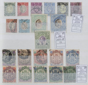 WORLD - General & Miscellaneous: British Commonwealth array in small stockbook with useful Australian Colonies including SA with imperf 2d red, WA imperf 1d black, British Africa with East Africa & Uganda KEVII 1904-07 4r & 10r fiscally used, and 1921 'G. - 3