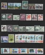 NORFOLK ISLAND: 1947-90 MUH collection with many sets incl.1947 Ball Bay, 1953 Pictorials, 1960 Pictorials to 10/- (2, one optd 'SPECIMEN'), 1970 Birds, 1974 UPU M/S, 1987 Scenes, with plenty of later commemorative and definitive sets to $5 and some M/Ss, - 2