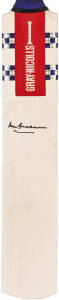 DON BRADMAN, lovely signature on full size "Gray-Nicolls" Cricket Bat. Superb condition.