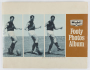 1965 MOBIL: "Mobil Footy Photos 1965 - Victorian Footballers", complete set [40], glued into presentation album, G/VG. - 2