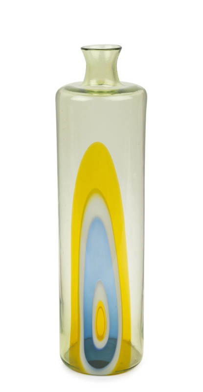 VETRERIA FRATELLI TOSO Murrine tall Murano glass vase by ERRMANO TOSO, circa 1956, 44cm high