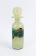 MEDINA Maltese art glass decanter, engraved "Medina", ​28cm high
