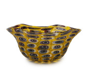BAROVIER Murrine Murano glass bowl, circa 1950's, ​10.5cm high, 24cm wide - 2
