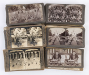 STEREOCARDS: Japanese, U.S.A, European, Palestine, India and others, (81 cards)