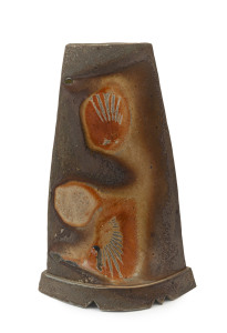 PETER PILVERN "Sentinel IV" studio pottery vase, 40cm high