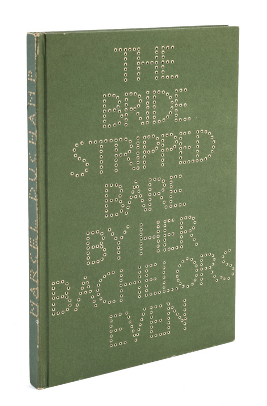 MARCEL DUCHAMP (1887-1968); Richard Hamilton (interprets); George Heard Hamilton (translates) "The Bride Stripped Bare by her Bachelors, Even. A typographic version by Richard Hamilton of Marcel Duchamp's Green Box, translated by George Heard Hamilton"