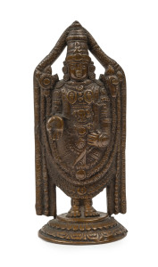 An Indian bronze Shiva statue, 18th/19th century, 14cm high